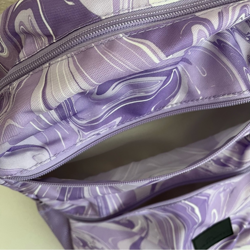 High Sierra Lavender Swirl Multi Function Women’s Backpack/Travel/School - Picture 11 of 11